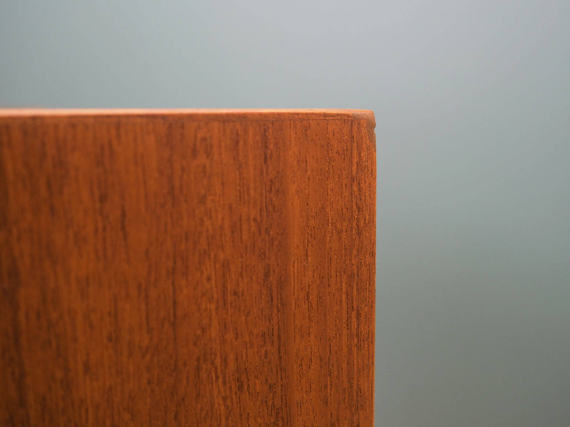 Bibliothèque en teck, design danois, années 1970, production : Danemark