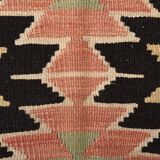 Orange Black Turkish Kilim Rug 170x259Cm SK 35353