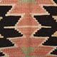 Tapis Kilim Turc Orange Noir 170x259Cm SK 35353