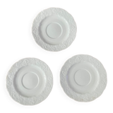 Soucoupe lierre sauvage porcelaine france