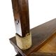 Bar haute vintage en bois / comptoir / meuble bar avec cloche