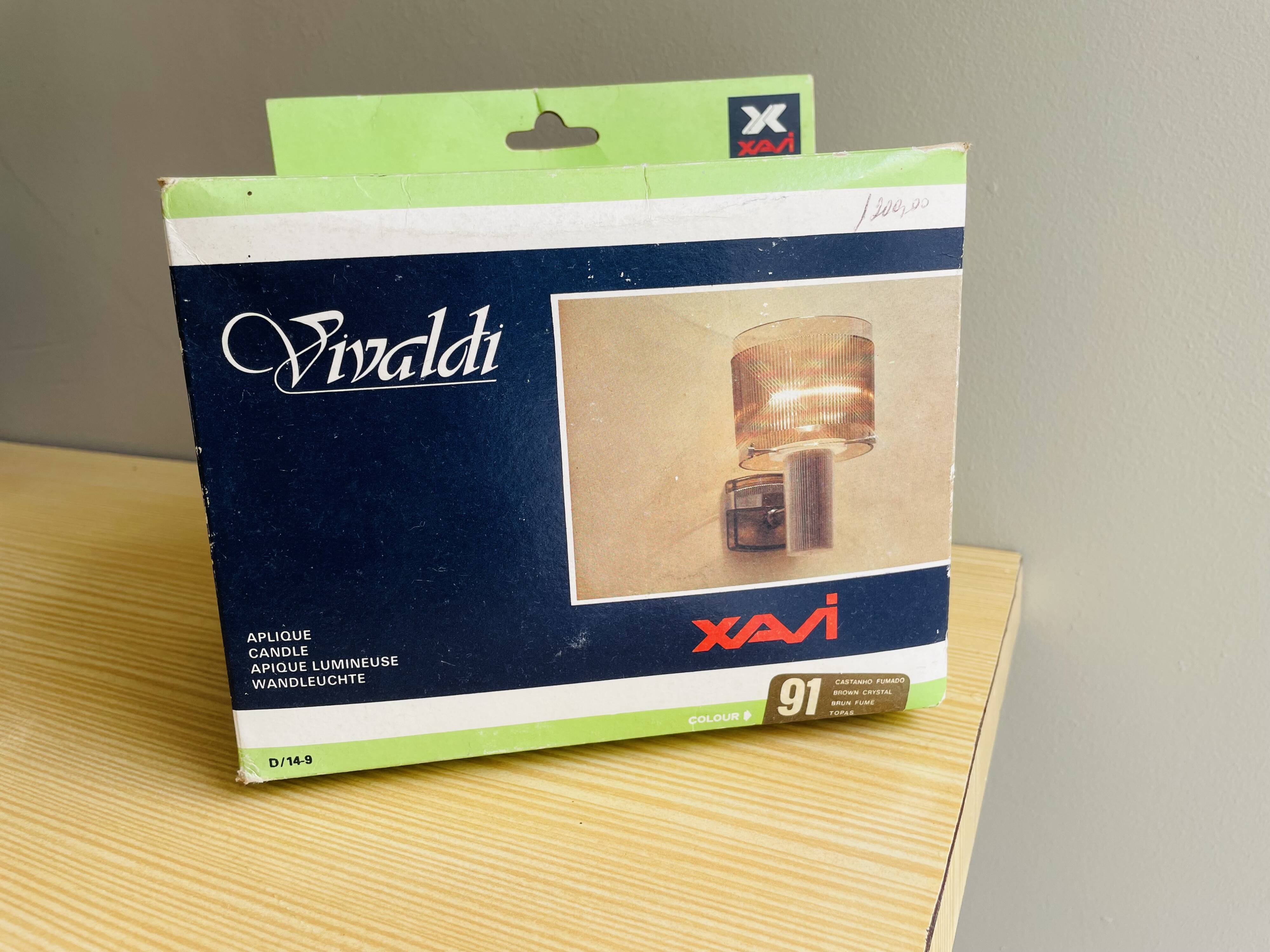 Mid century modern yellow wall sconce light