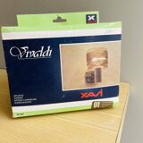 Mid century modern yellow wall sconce light