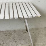 Vintage 1960s folding garden table