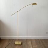 Golden lucid floor lamp