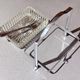 Antique Butter Dish & Knife, Silver Crystal Butter Dish Decorative Table Ware