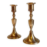 Scandinavian candle holders by scandia malm sweden
