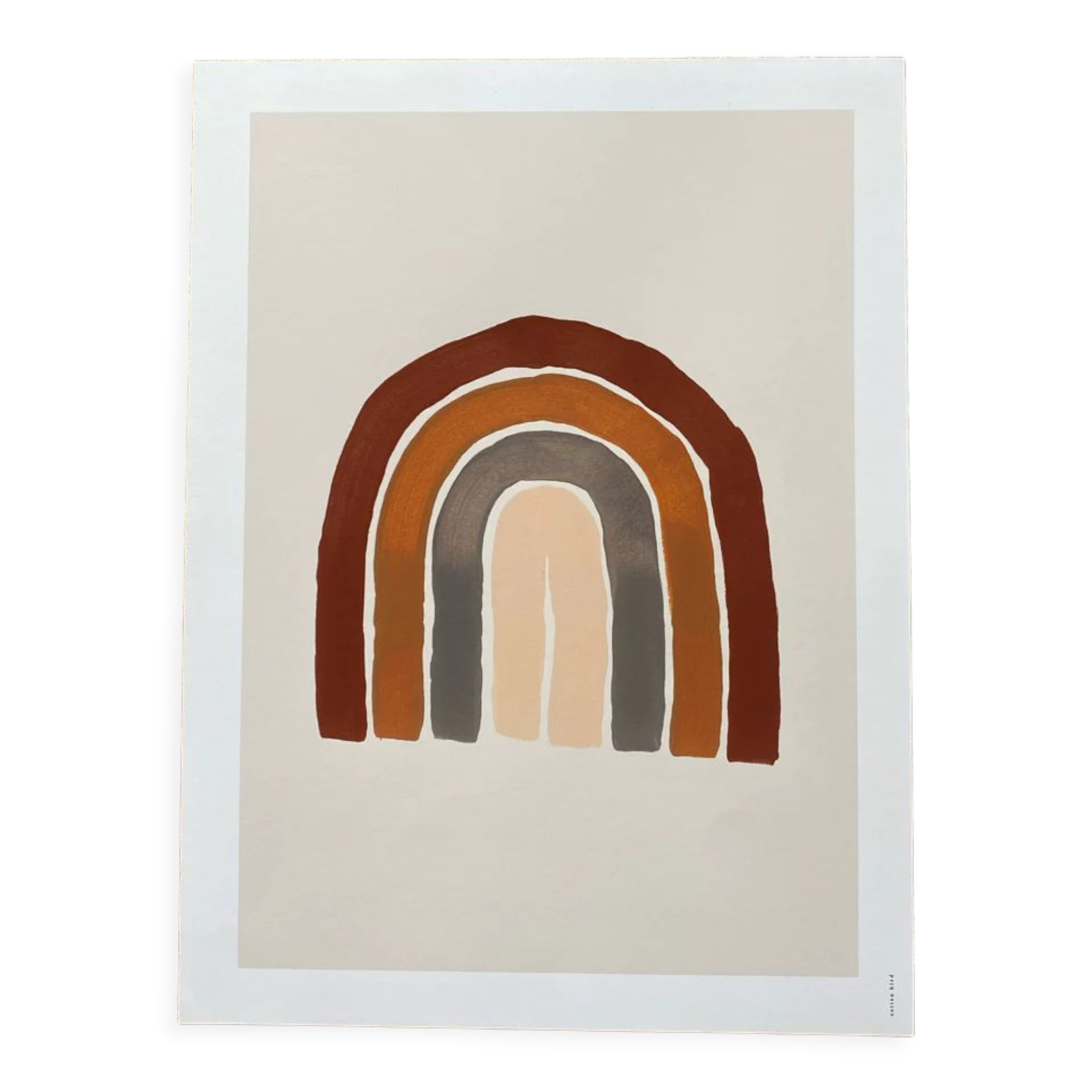 Poster cotton bird