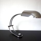 Hillebrand chrome table lamp by Egon Hillebrand