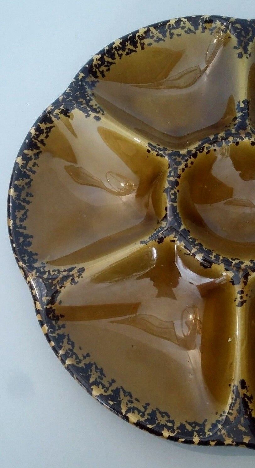 Gien earthenware oyster plate