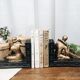 Old book clamps in black & gold plaster