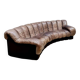 Vintage de Sede modular leather Snake sofa DS 600 Elenora Peduzzi