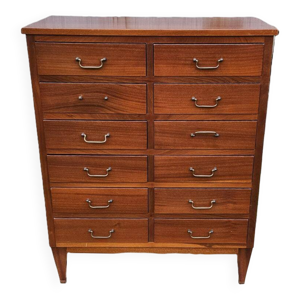 Meuble Anglais D'Archivage - tiroirs