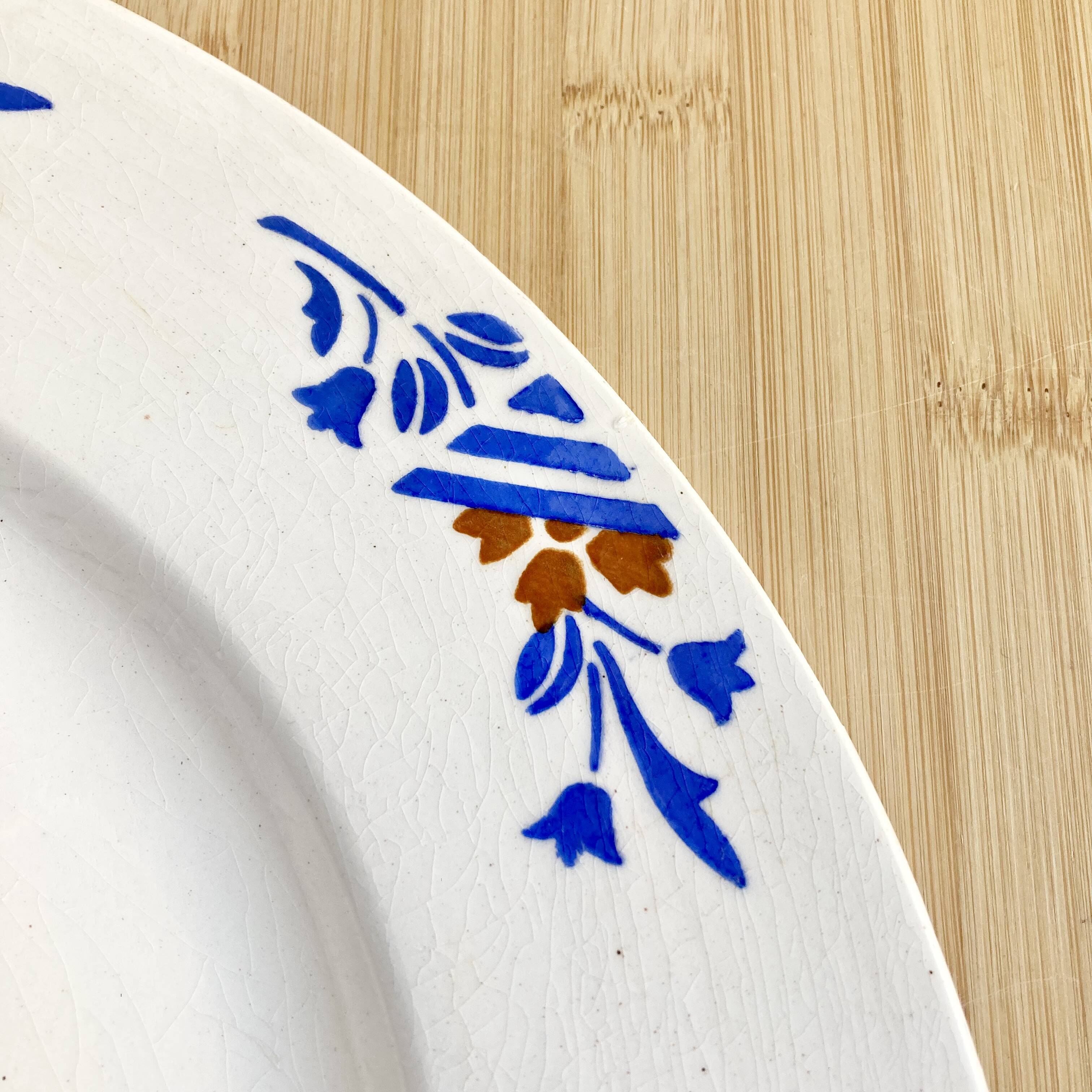 Large Art Deco Labrut Frères dish 1930