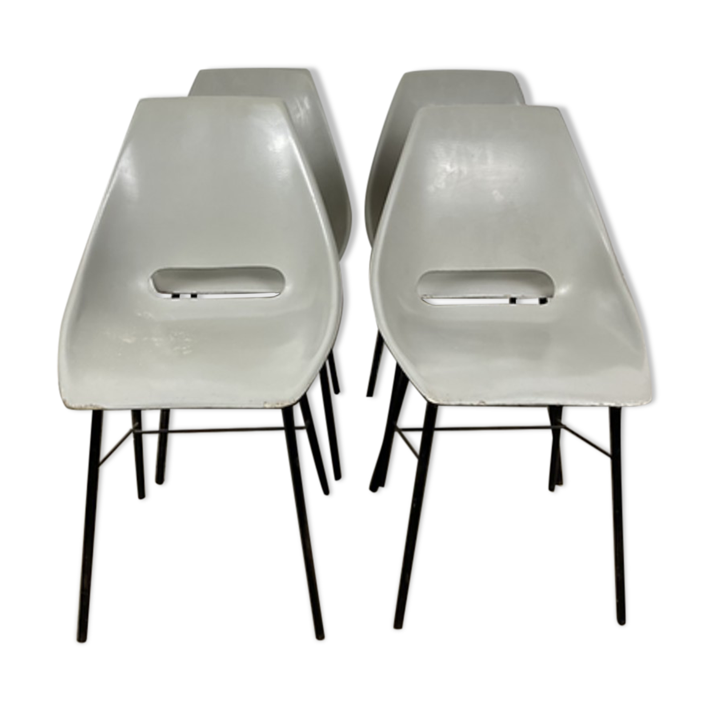 Set of 4 chairs by Miroslav Navratil