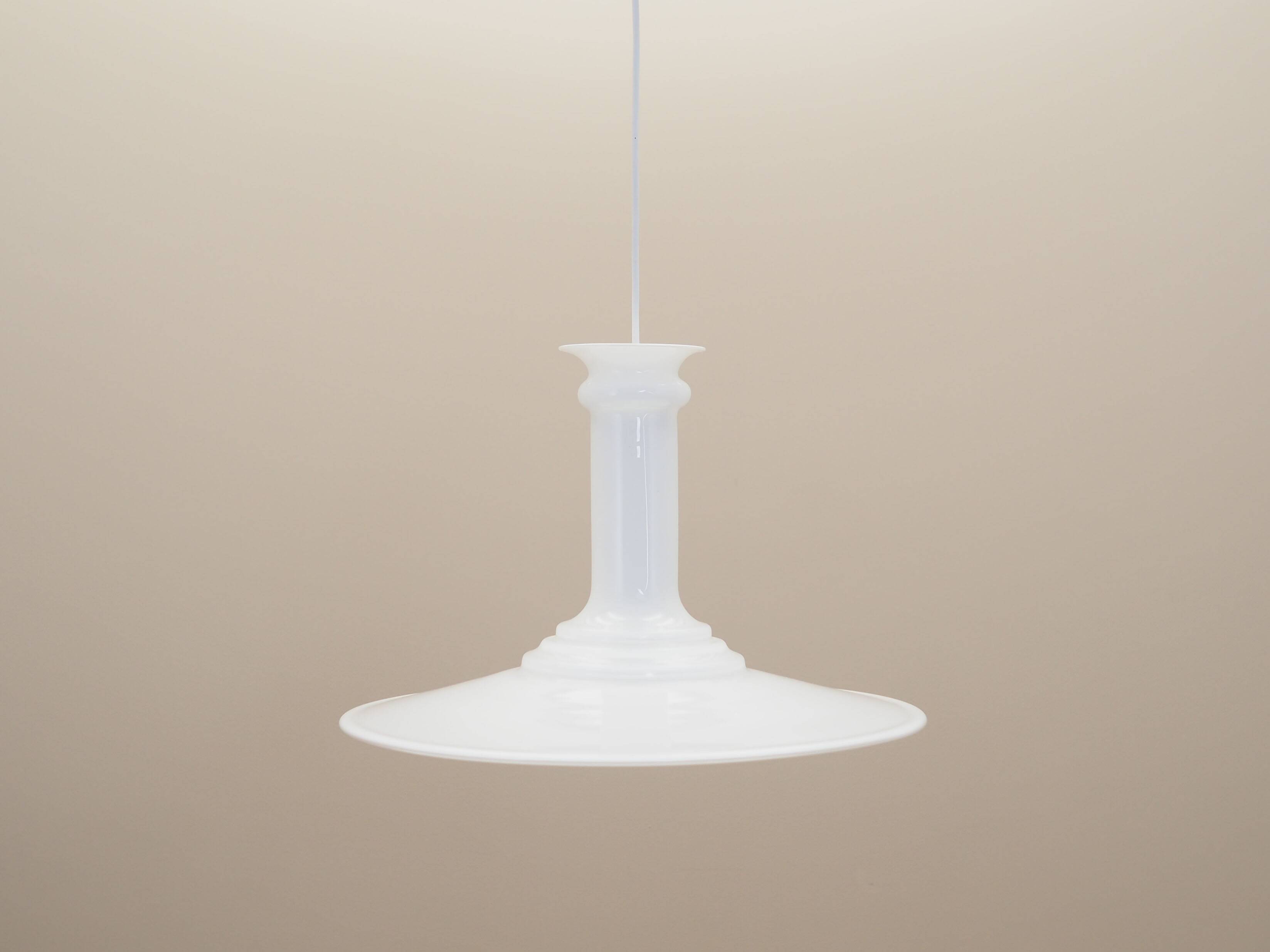 Pendant lamp, Danish design, 1970s, designer: Sidse Werner, production: Holmegaard