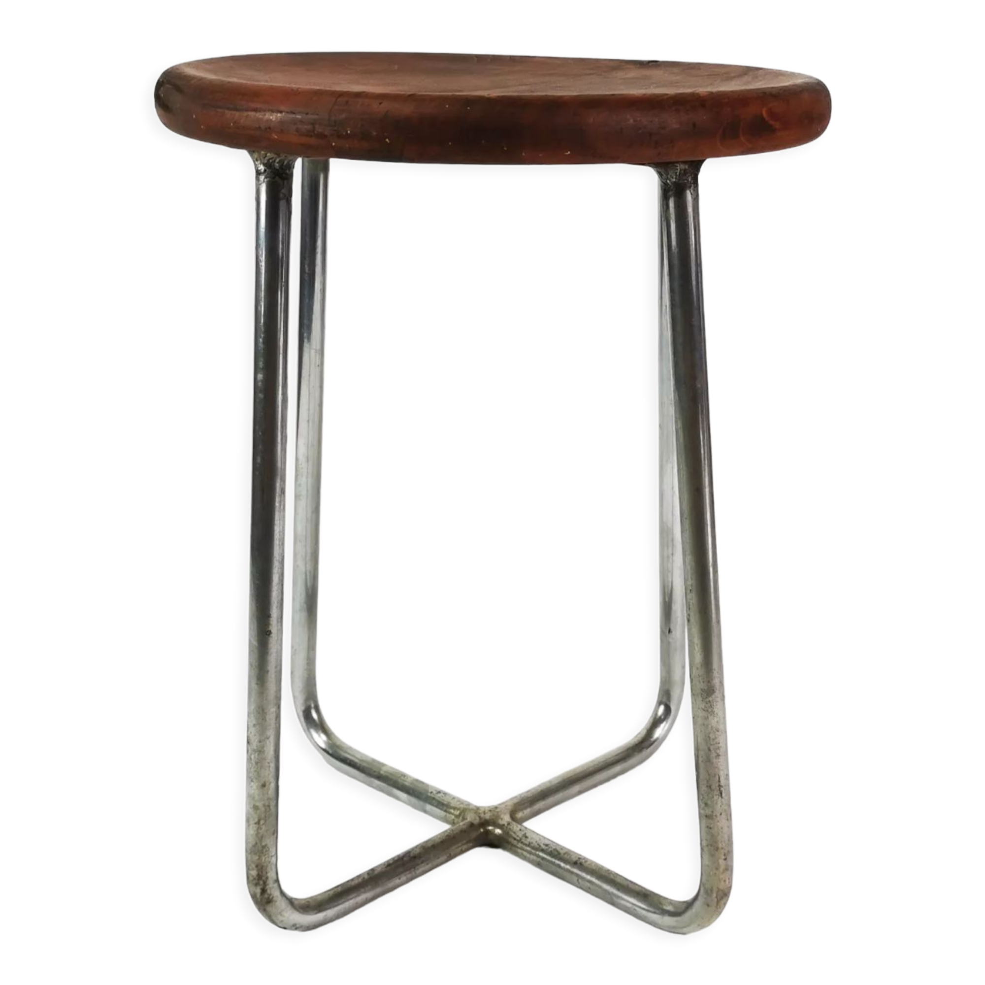 Bauhaus stool, Czechoslovakia, 1930s