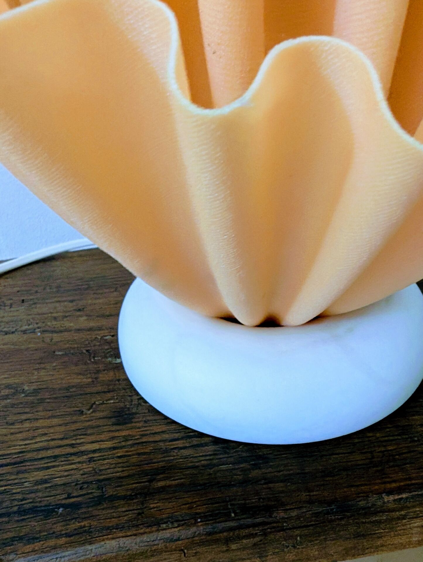 "Corolle" lamp by Georgia Jacob, France, 1970s.