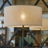 Neoclassical astrolabe lamp by Jean-Pierre Ryckaert 1960s