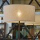 Neoclassical astrolabe lamp by Jean-Pierre Ryckaert 1960s