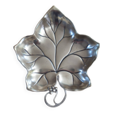 Vine leaf dish silver plate silver metal wmf