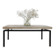 Brutalist square coffee table by Paul Kingma