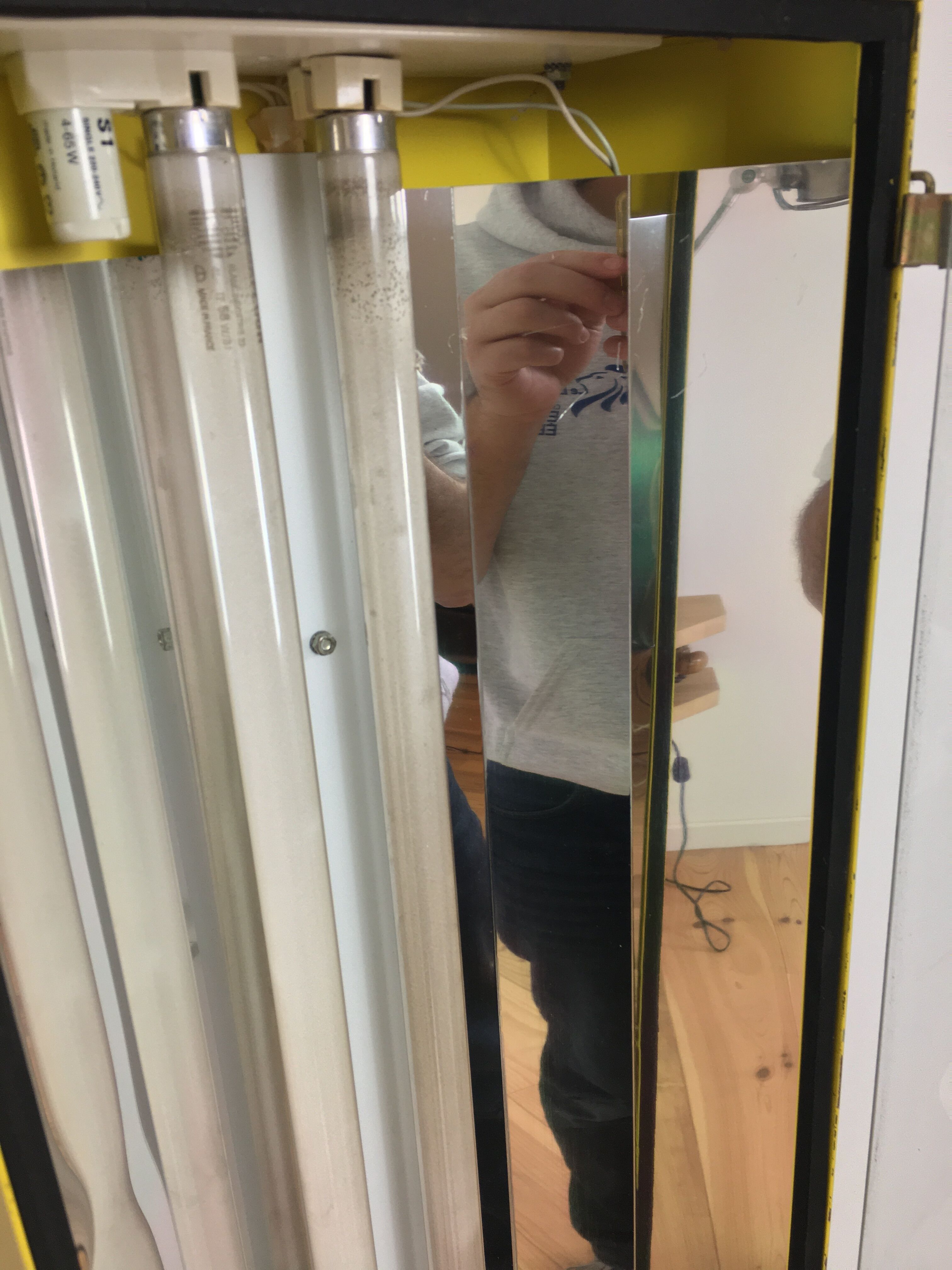 Europhane industrial suspension, double neon