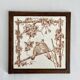 Ironstone bird trivet “Le Favori” Longwy