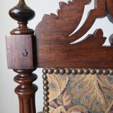 20th century neo-Renaissance style walnut armchair