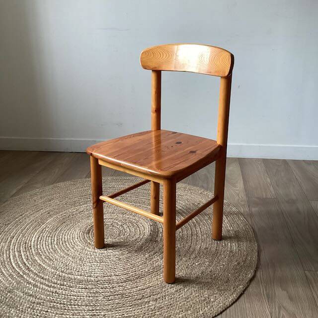 Vintage pine chair