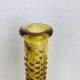 Carafe Empoli Italian bottle yellow glass, vintage