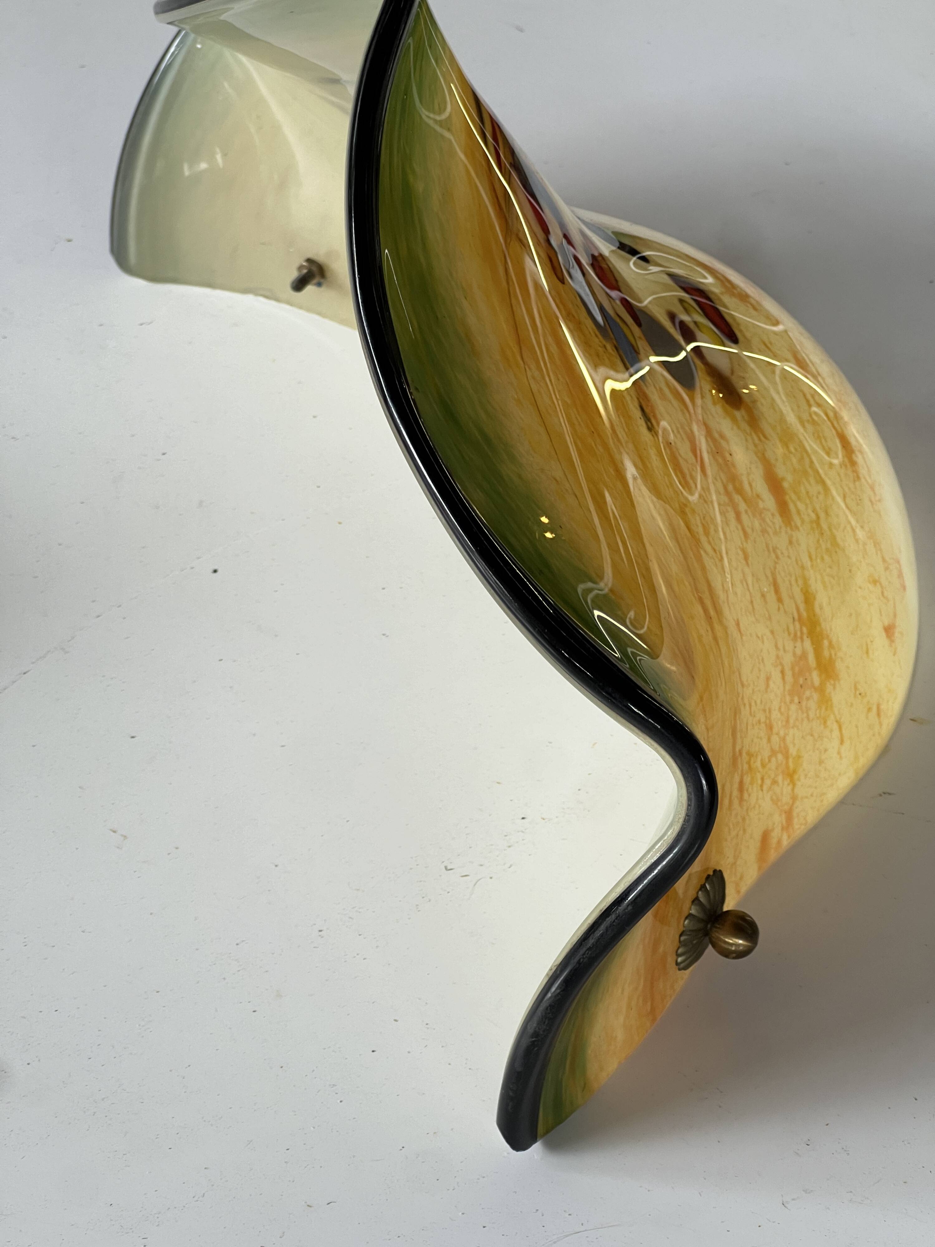 Applique murale en verre