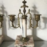 Pair of Napoleon III candlesticks