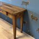 Antique console table