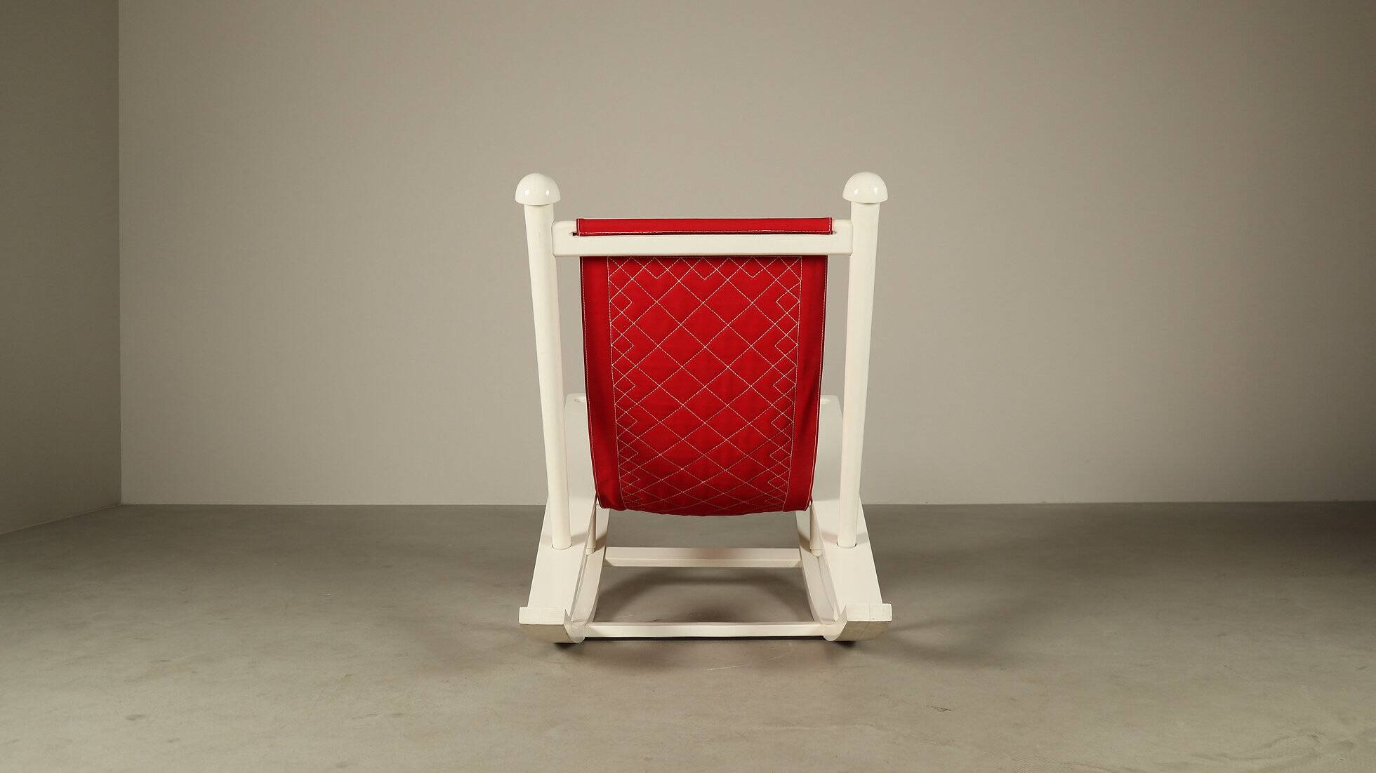 Gilles Sermadiras for Maison et Jardin, “Deauville” rocking chair, France, 1950