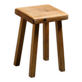 Vintage stool by Charlotte Perriand, Les Arcs, France