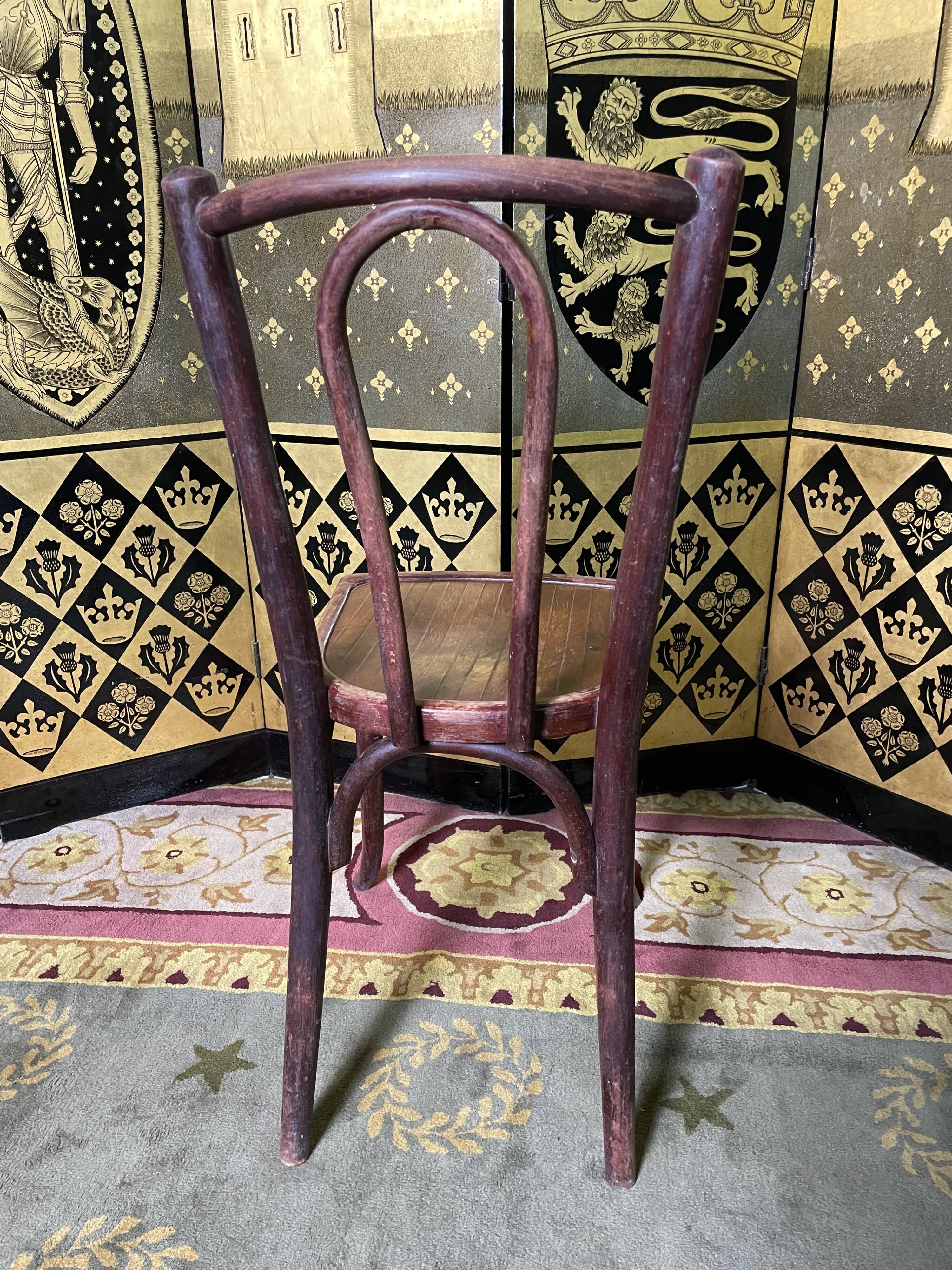 Suite of 6 chairs bistro baumann