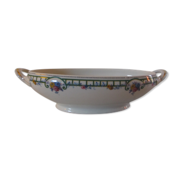 Porcelain vegetable dish "Reynaud Limoges"
