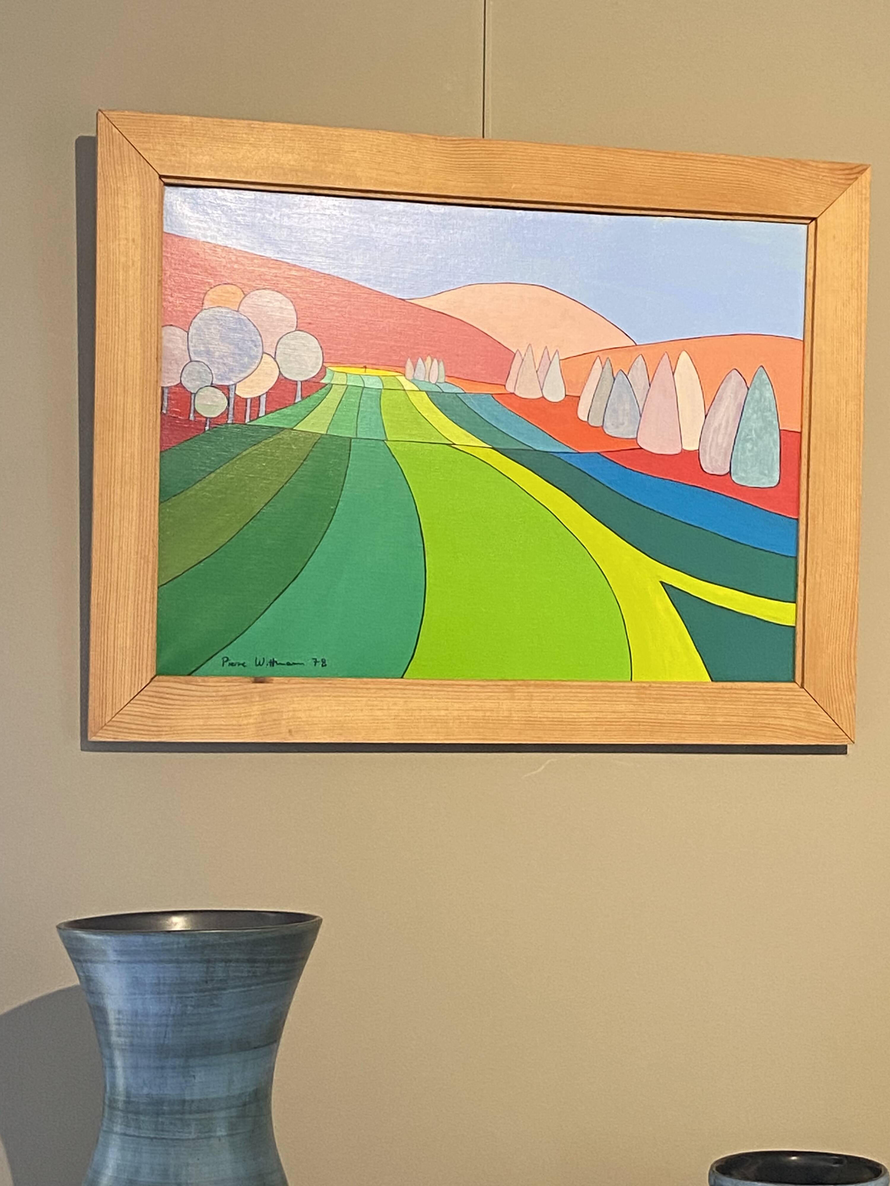 Blue Sky Painting Pierre Wittmann