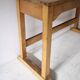 Beech desk or console from around 1930.