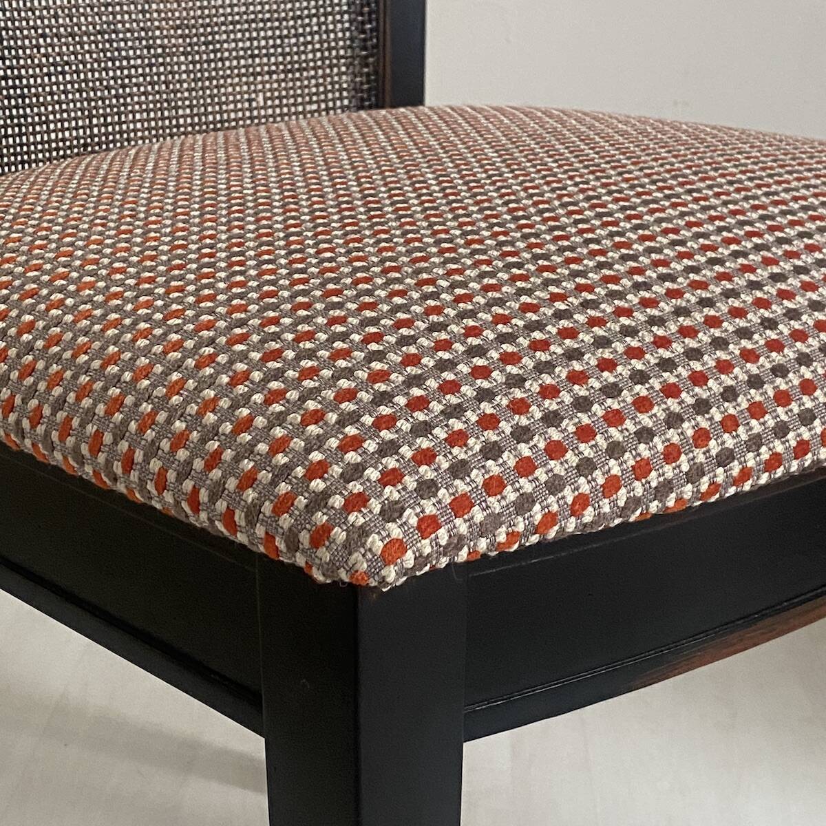 Chaise bois et cannage