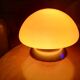 Lampe champignon tactile orange