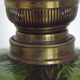 Lampe à huile antique, matador allemand Brenner art nouveau