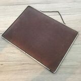 Large vintage barber mirror