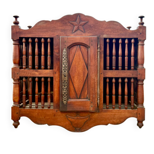 Panetière en Noyer Mouluré - xix