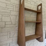 Pierre Cruège wall bookcase for Formes editions - France 1950