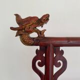Chinese lacquered clothes rack