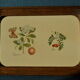Wooden botanical tray