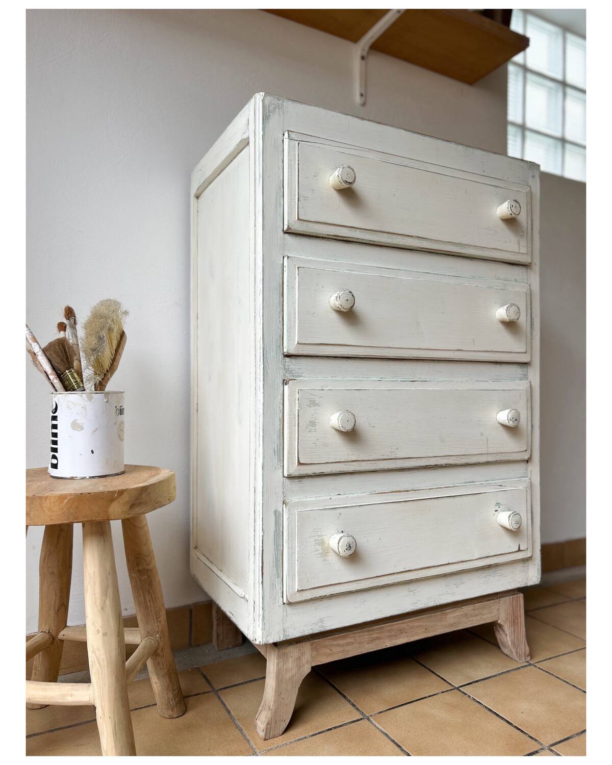 Commode chiffonnier vintage