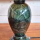 Lampe en albâtre vert émeraude